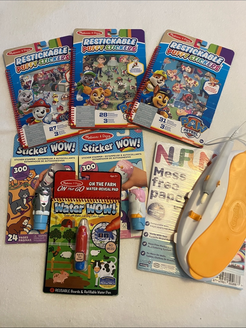 Toddler Screen & Water Free Entertainment Bundle